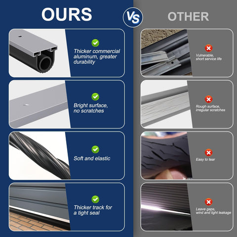 Ginchain universal 8-20ft fit for many garage doors.