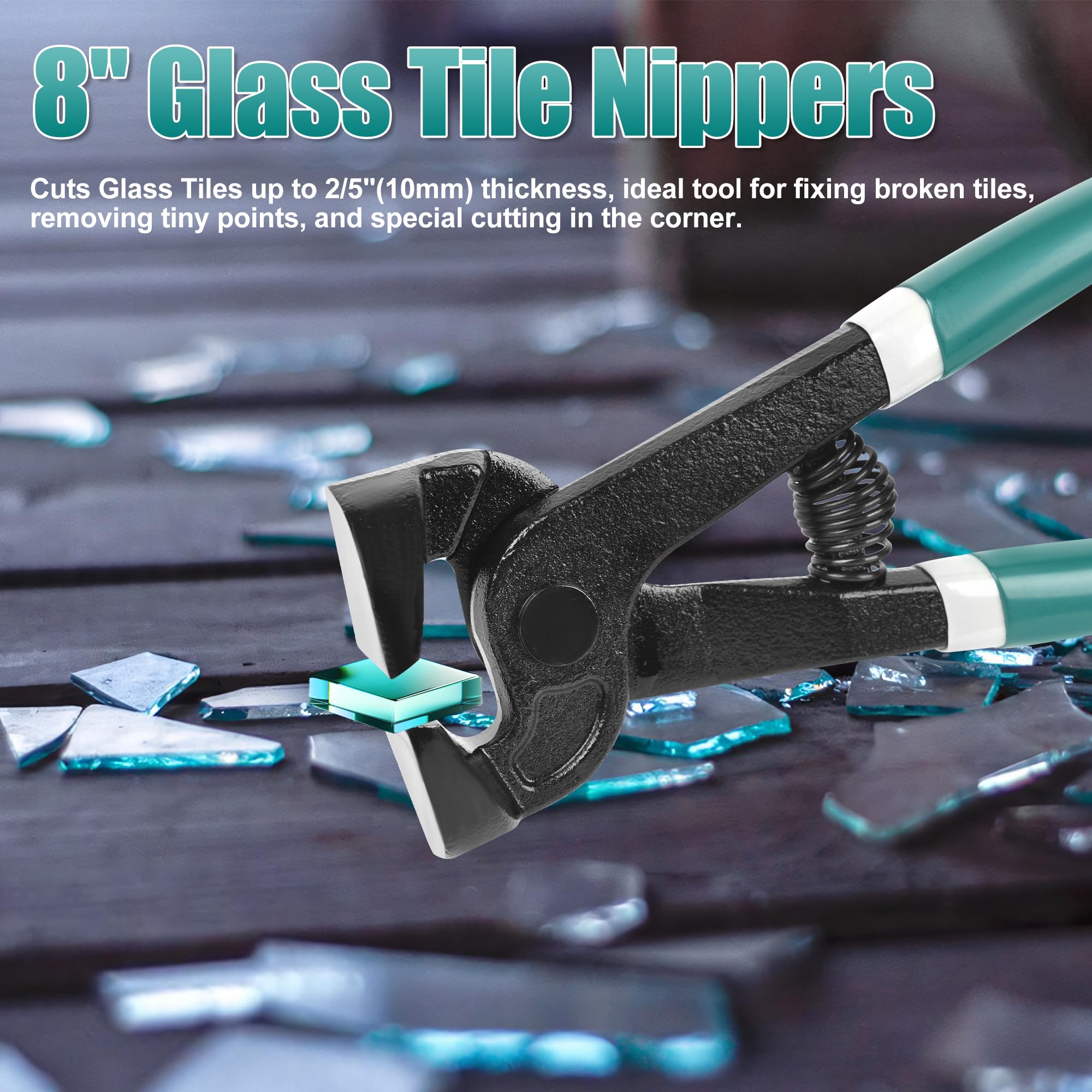 GINWORD Tile Cutter Mosaic Tool for versatile materials like glass, ceramic, stone.