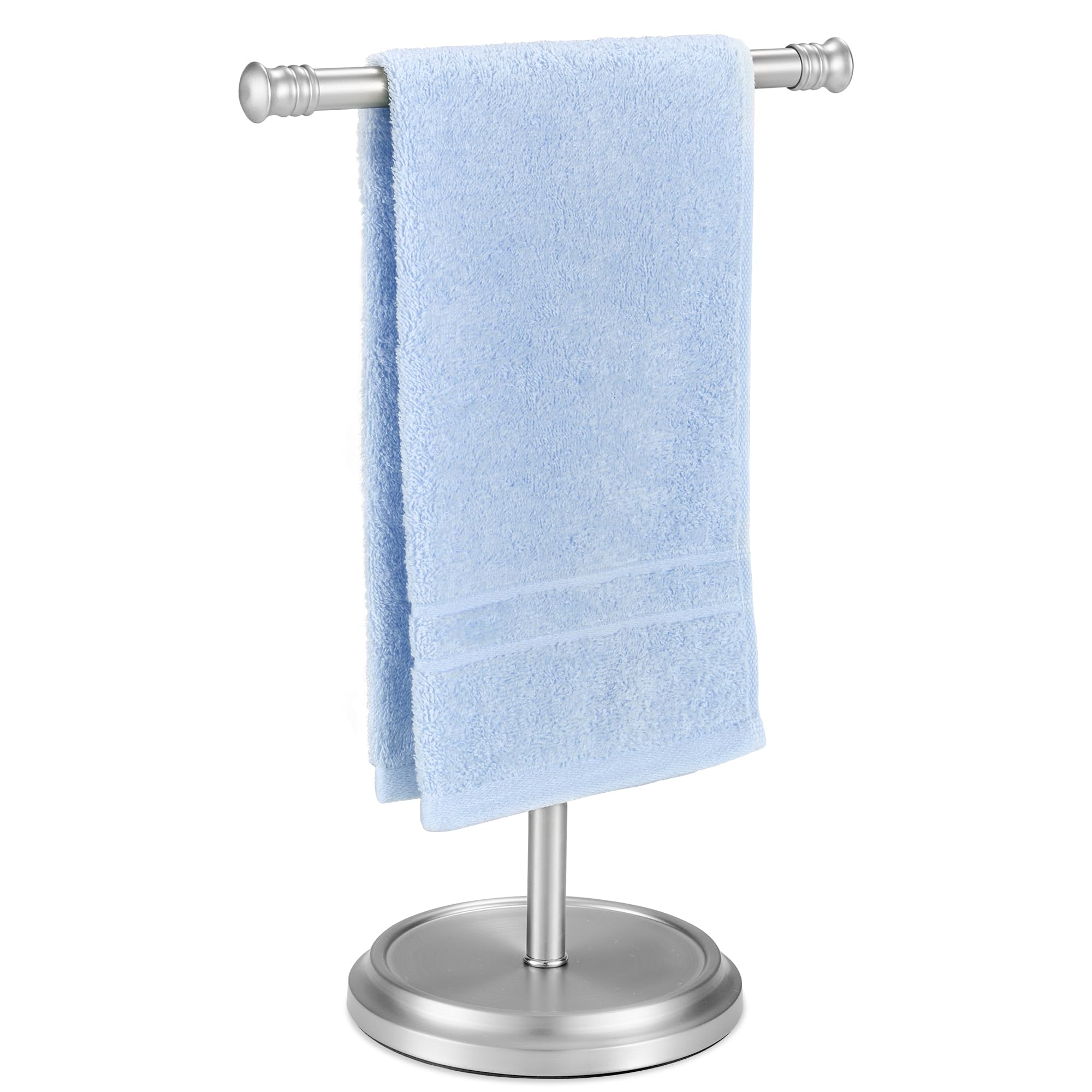 GINWOUN hand towel stand base assembly for stable countertop placement.