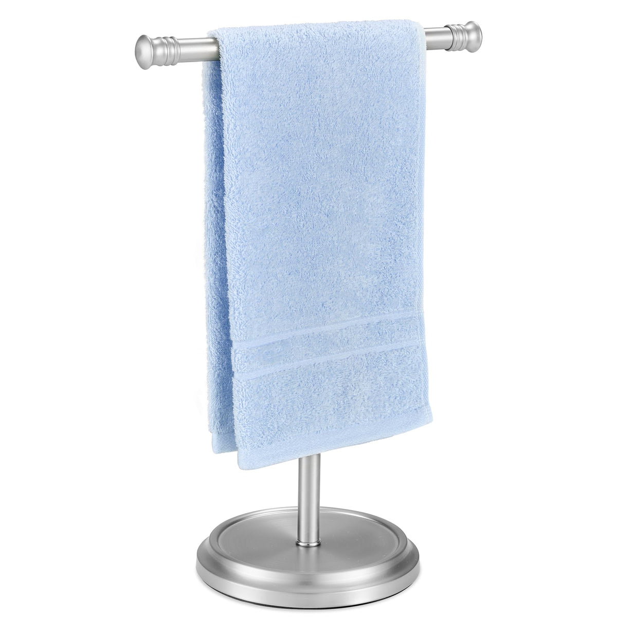 GINWOUN hand towel stand base assembly for stable countertop placement.
