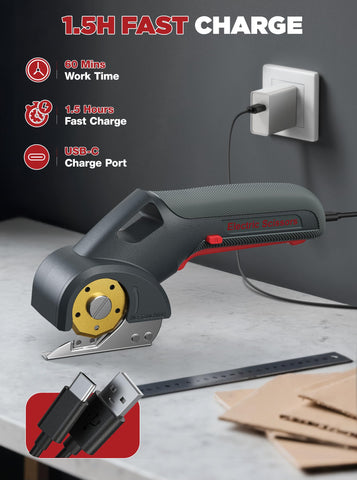 Giosuan 4V cordless cutting tool storage pouch keeps accessories organized.