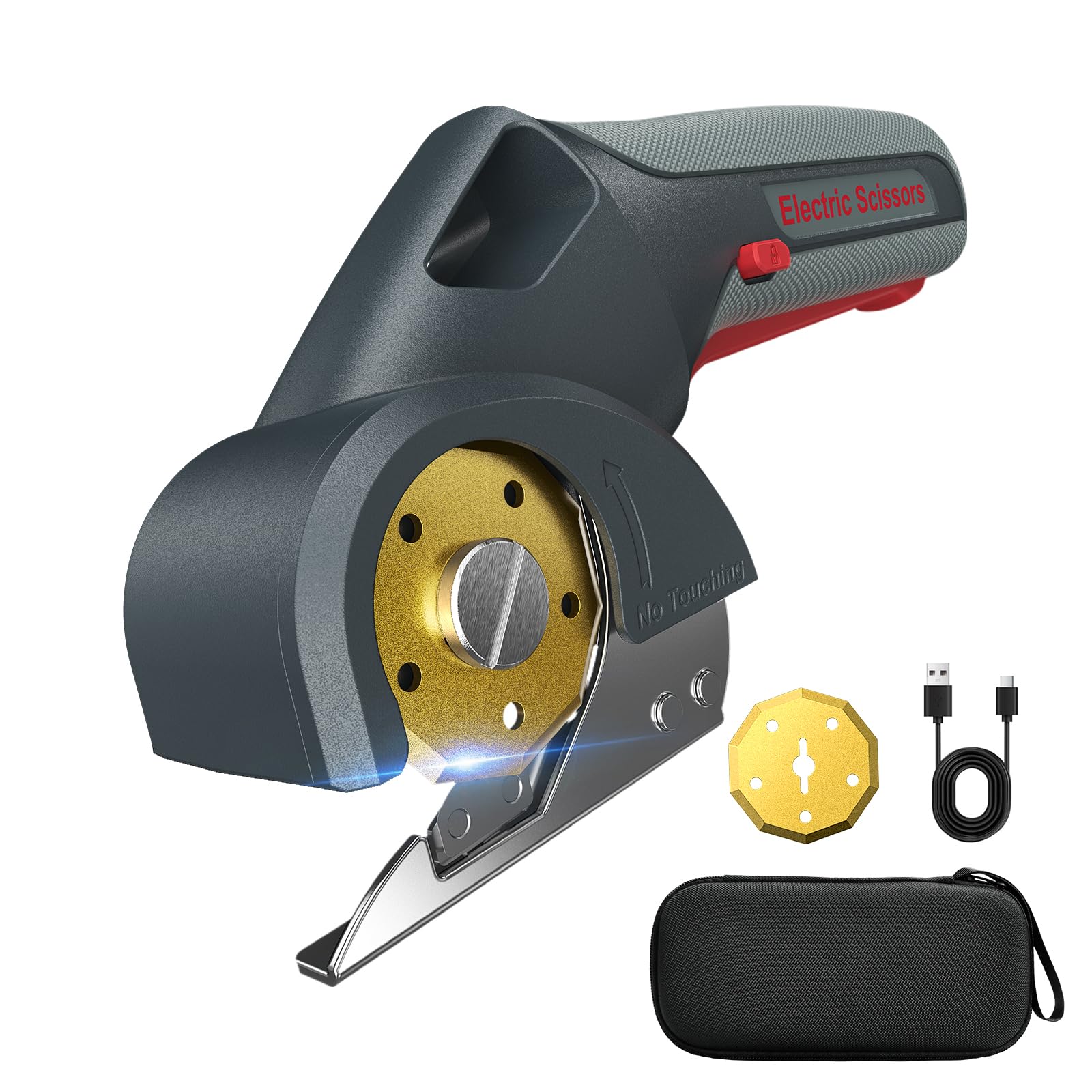 Giosuan 4V cordless cutting tool titanium blade for long-lasting sharp cuts.