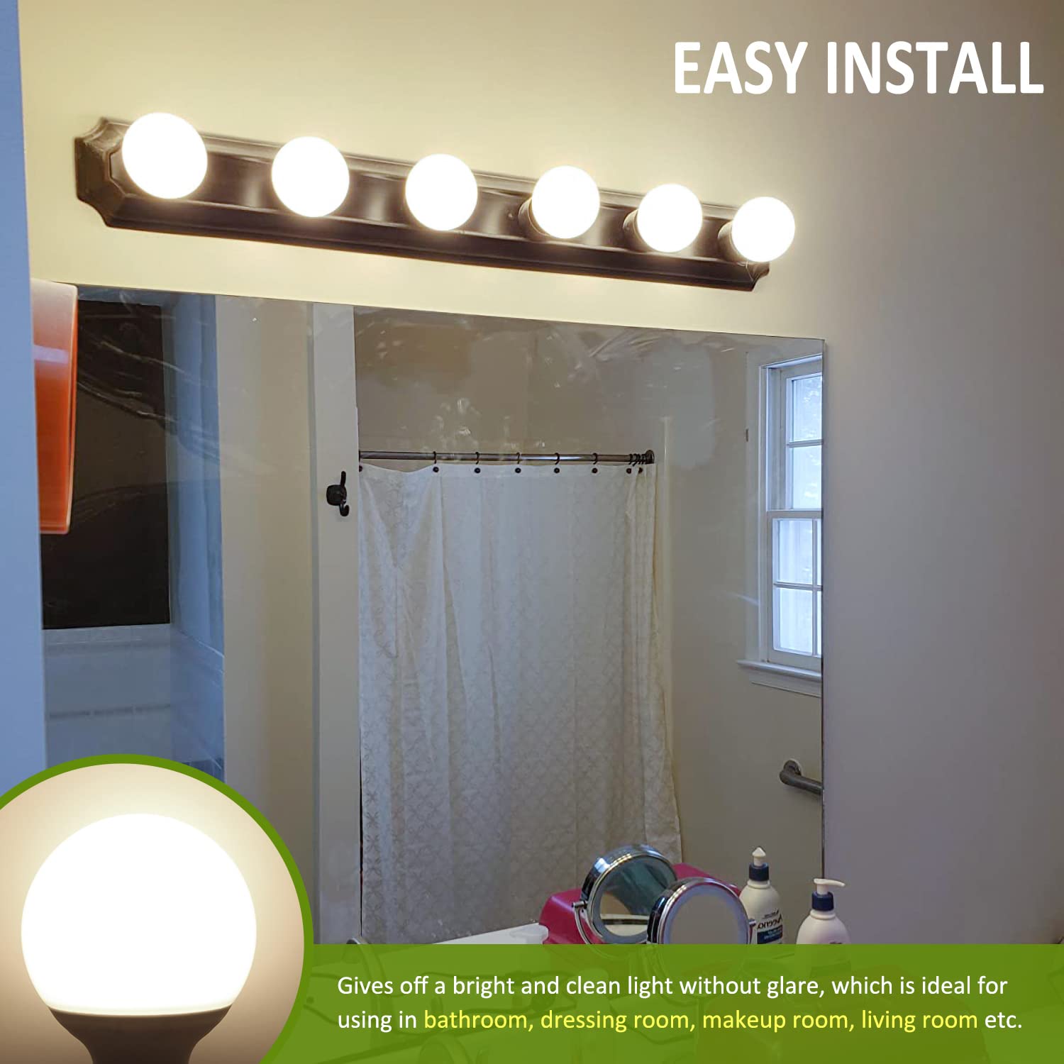 GIOVAR bulbs ideal for kitchen workspaces and task lighting