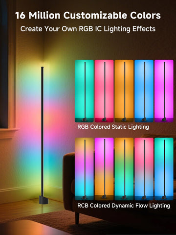 GIPOYENT smart app setup makes color, brightness, and timers easy.