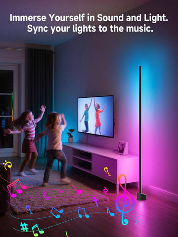 GIPOYENT versatile lamp adapts to living rooms and gaming setups.