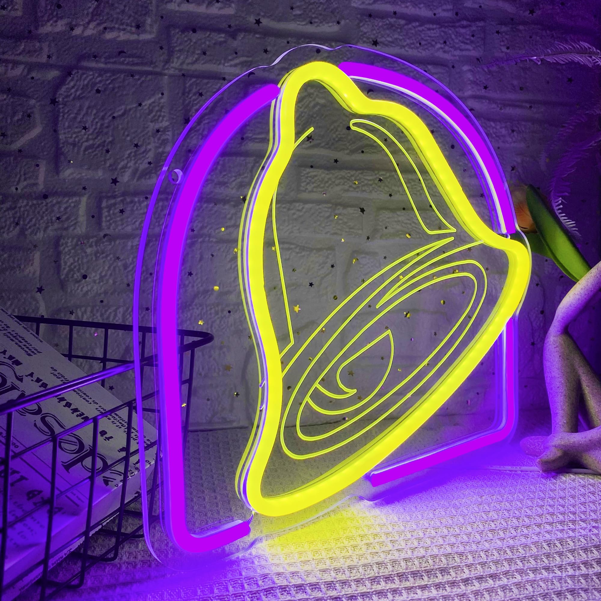 Gippro dimmable neon light with adjustable brightness for mood setting