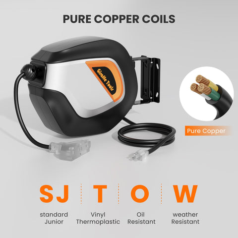 Giraffe Tools 3C SJTOW cable provides durable power with harsh conditions resistance.
