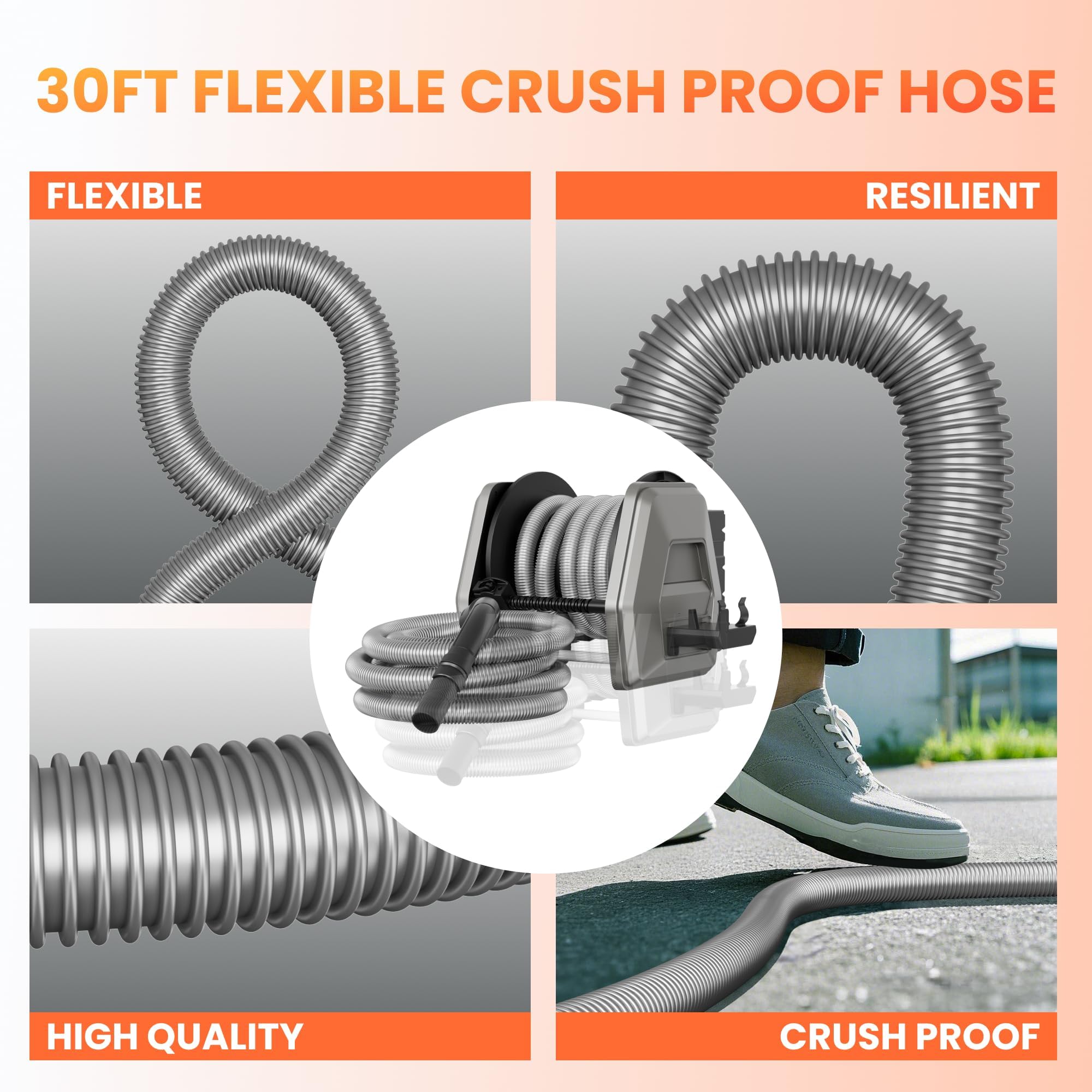 Giraffe Tools replaceable hose shows simple maintenance and quick replacement.