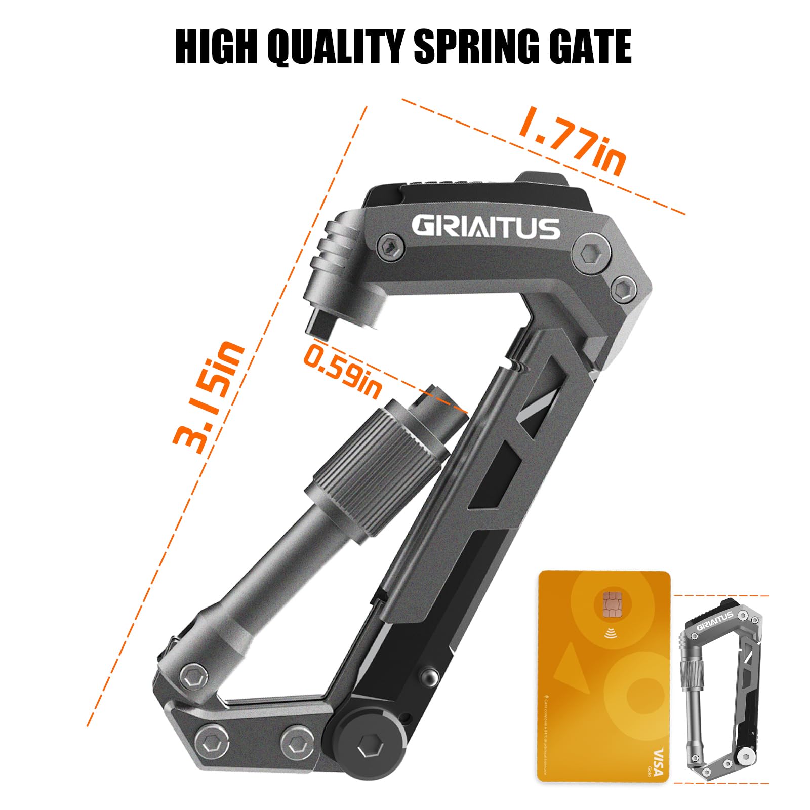 GIRIAITUS multitool can opener helps with canned goods outdoors.
