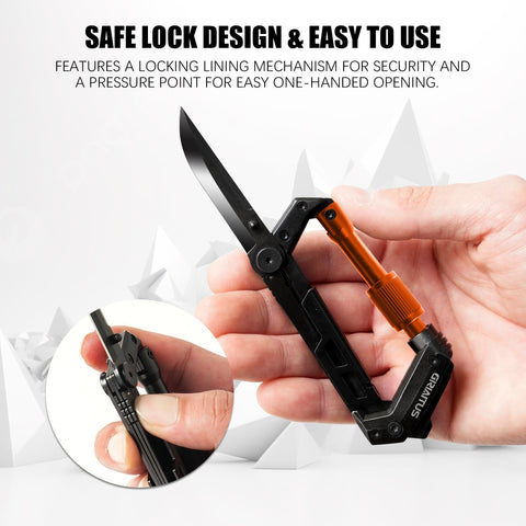 GIRIAITUS compact design fits pockets and packs easily.