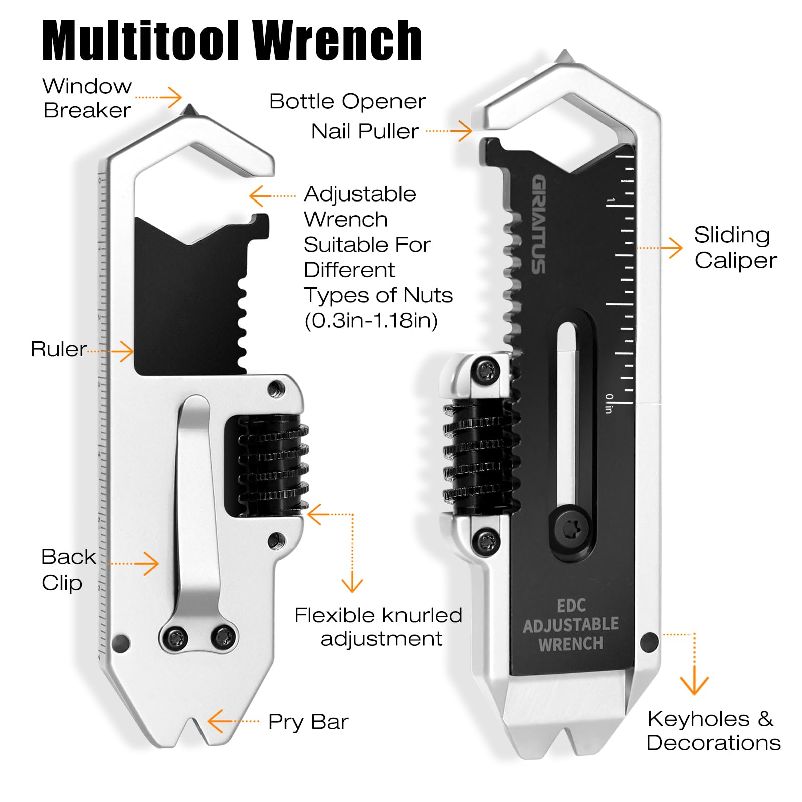 GIRIAITUS mini pry bar nail puller for on-the-go maintenance