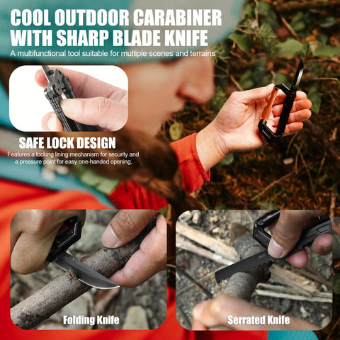 GIRIAITUS orange multitool in pocket-ready form for everyday carry.