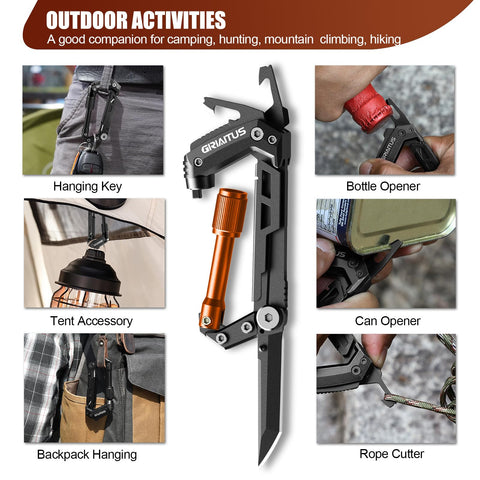 GIRIAITUS slotted screwdriver supports on-the-trail repairs.
