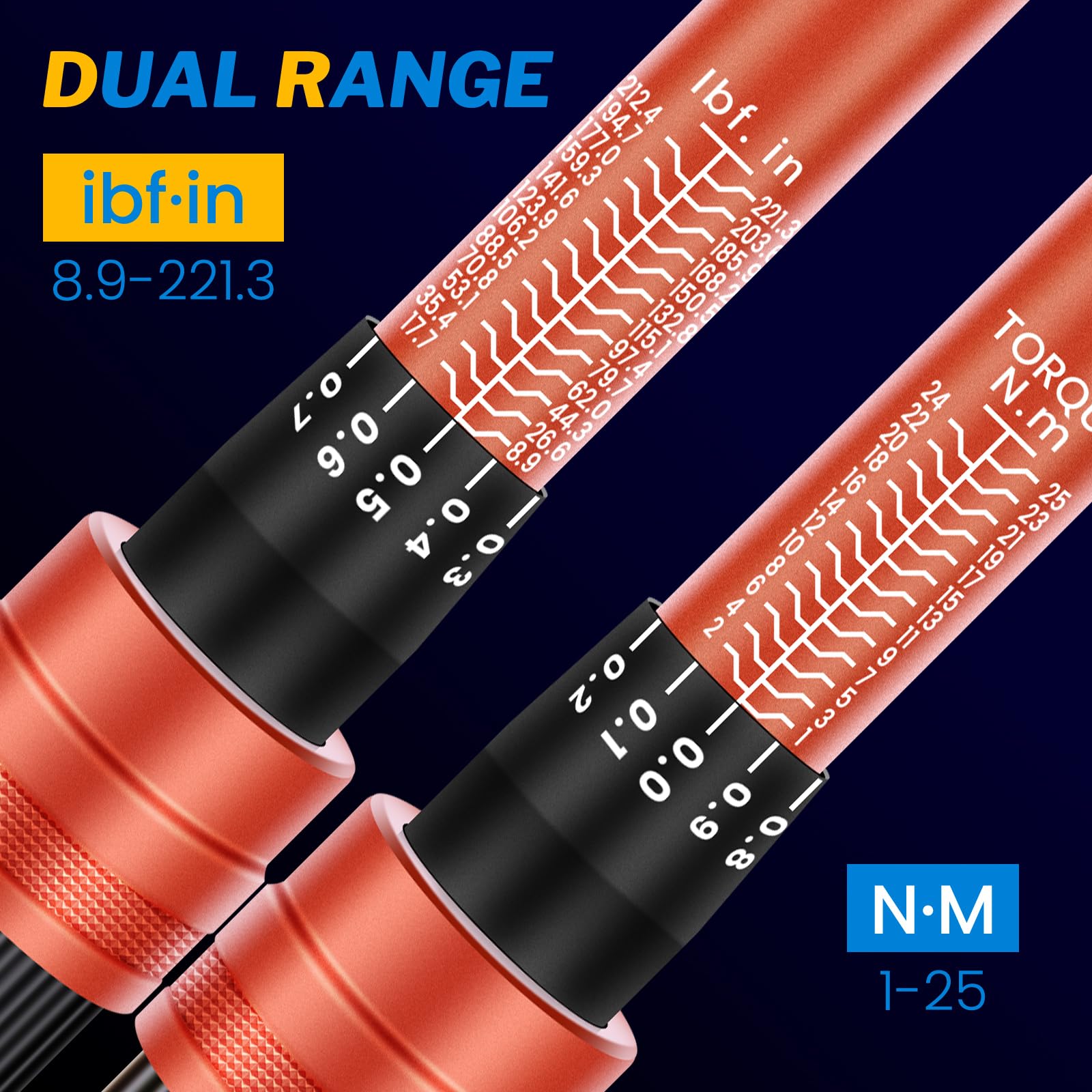GIREORAN 72-tooth ratchet close-up for smooth operation in tight spaces.