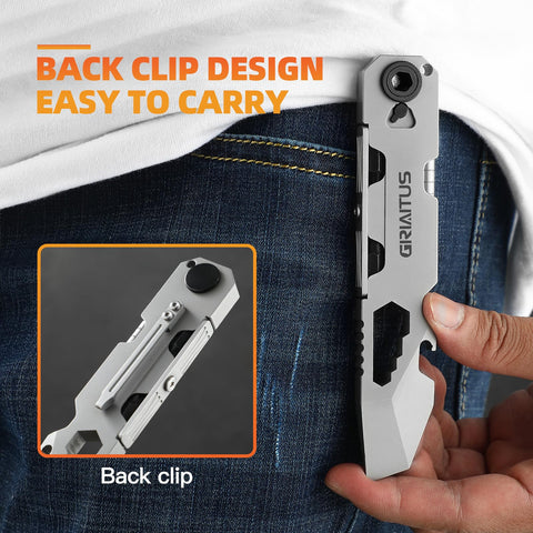GIRIAITUS EDC Pry Bar Box Opener for fast parcel access.