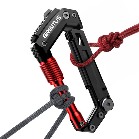 GIRIAITUS red multitool, a thoughtful gift for outdoor enthusiasts.