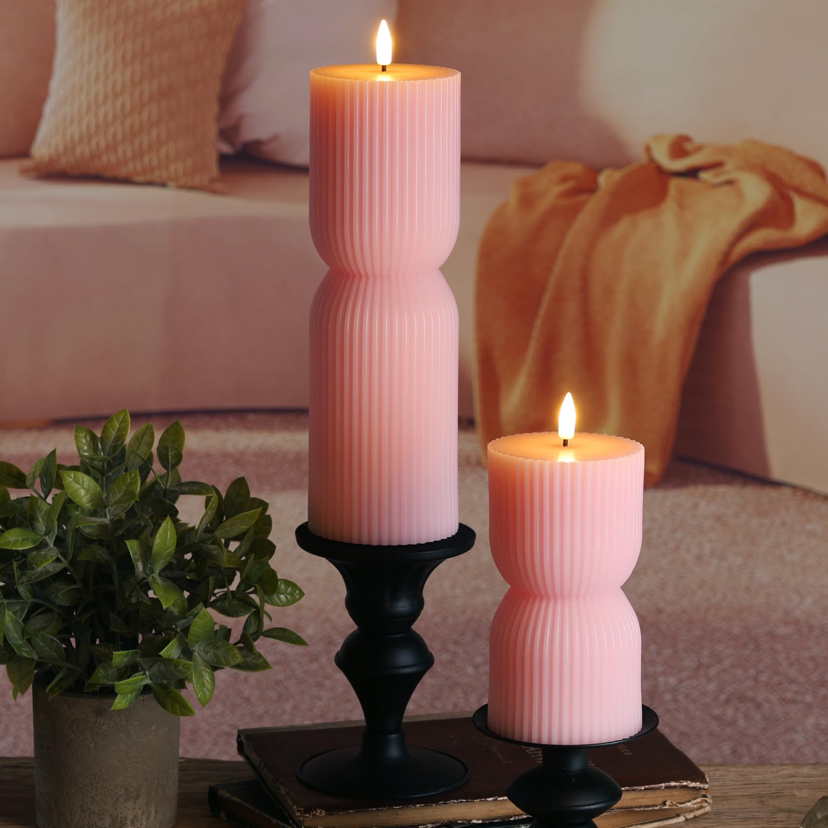 Girimax remote and batteries for convenient candle operation