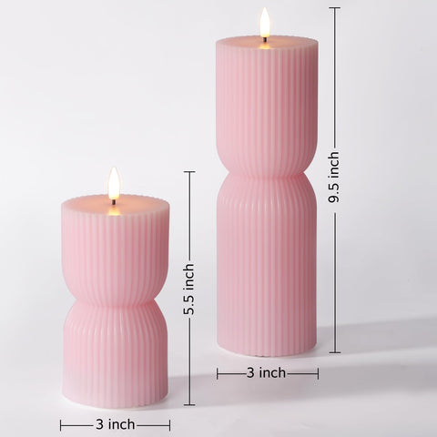 Girimax remote control candle for adjustable brightness and timer use