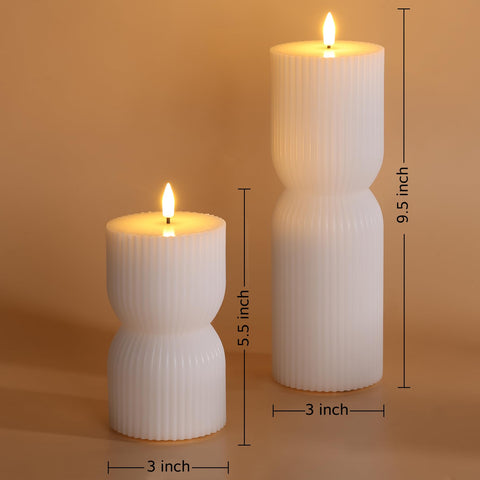 Girimax candle with remote control for easy operation