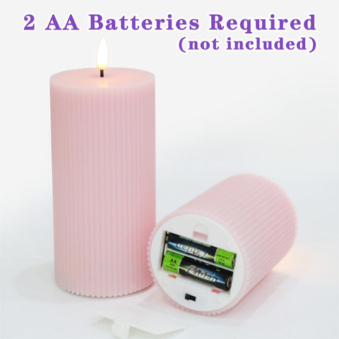 Girimax remote-controlled flameless candles offer easy customization of flicker and timing.