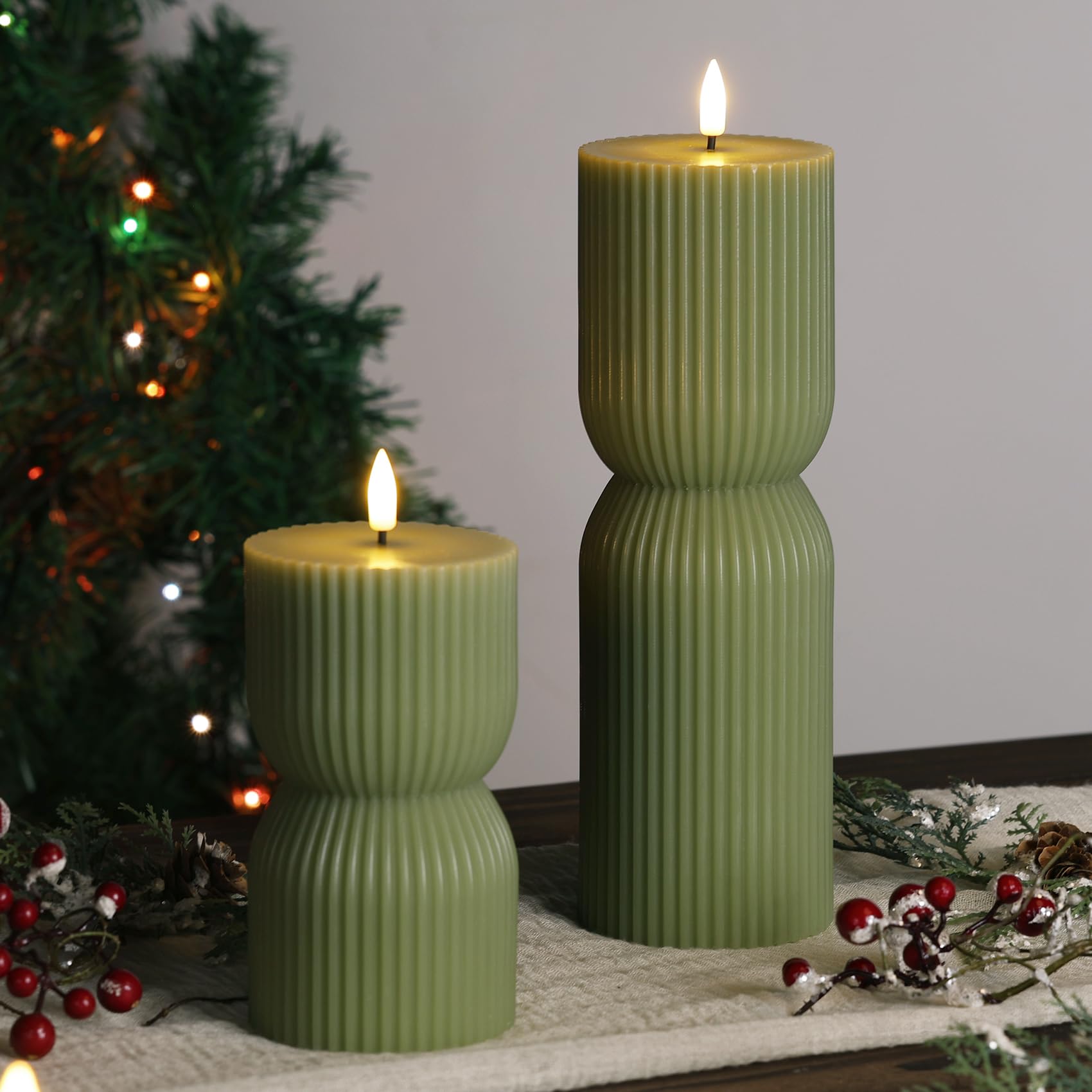 Girimax remote-controlled candles ideal for holidays and relaxation