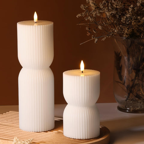 Girimax flameless candles provide safe dining ambiance