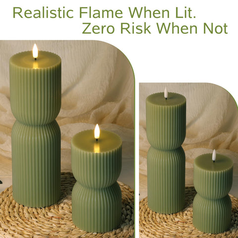 Girimax safe LED candle suitable for dining