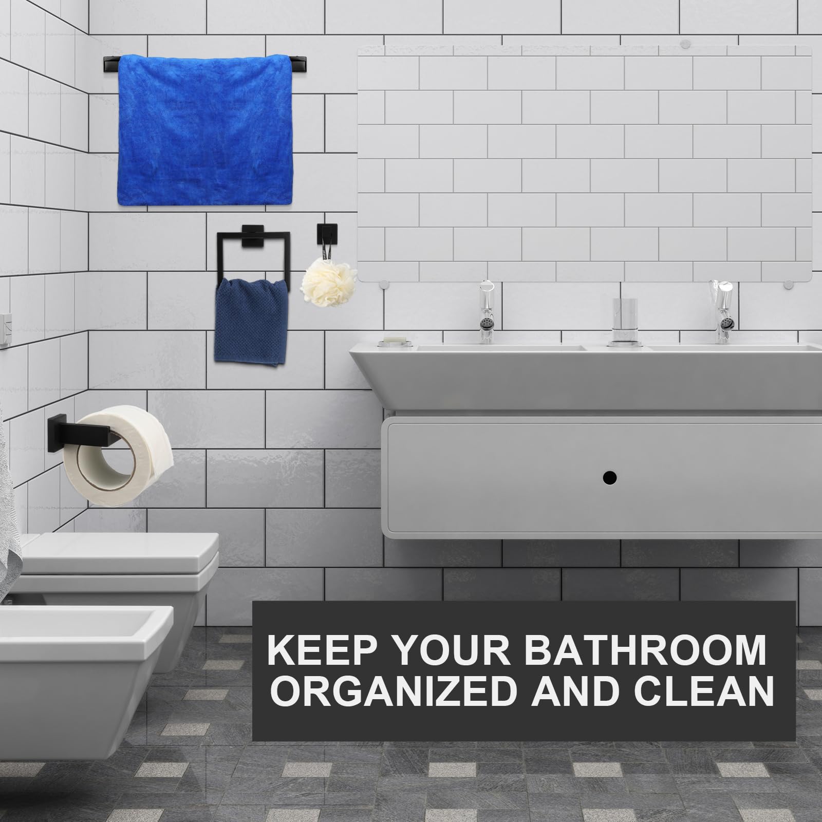 Gisafai concealed-installation hardware, clean lines, premium finish