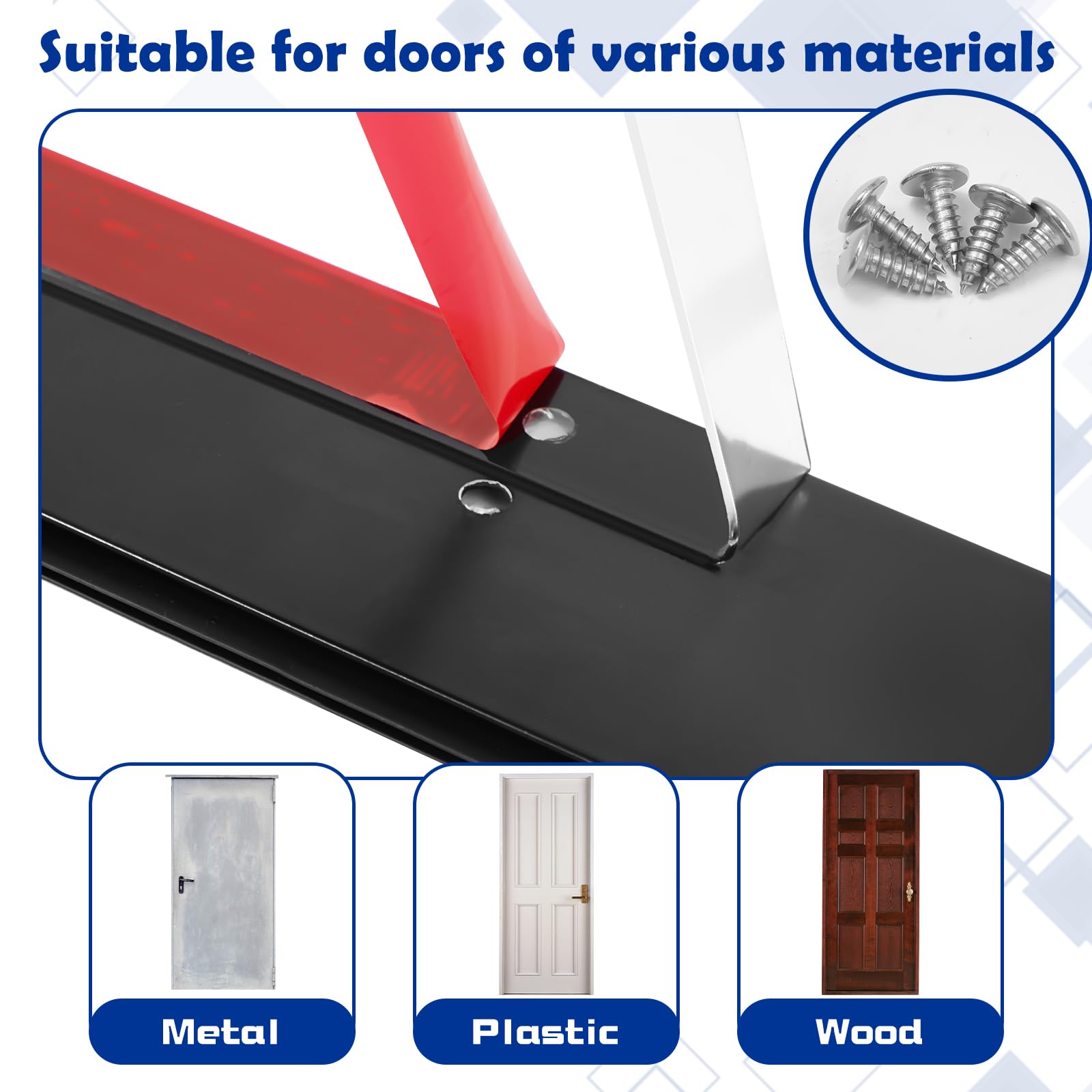 Gisafai rodent-proof door seal strips keep small animals out.