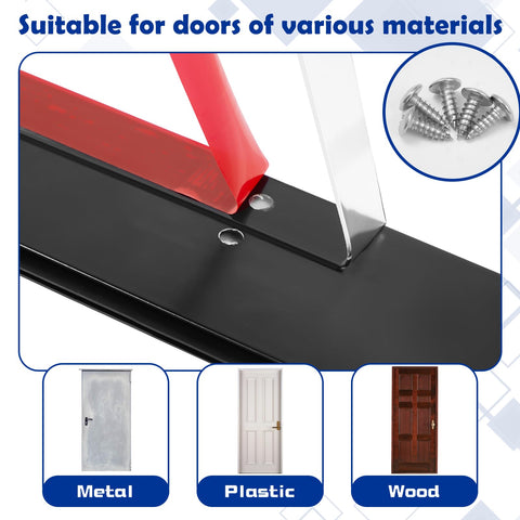 Gisafai rodent-proof door seal strips keep small animals out.