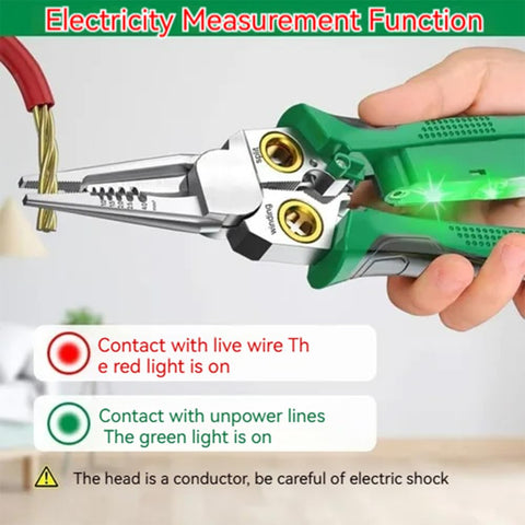 Gitende multi-function tool for stripping, cutting, and pulling with precision.