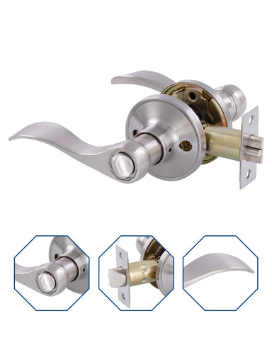 GitRang wave-style lever close-up showing ergonomic handle design.