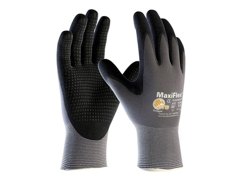 Givenchy MaxiFlex Endurance Glove with microFoam nitrile coating for protection.