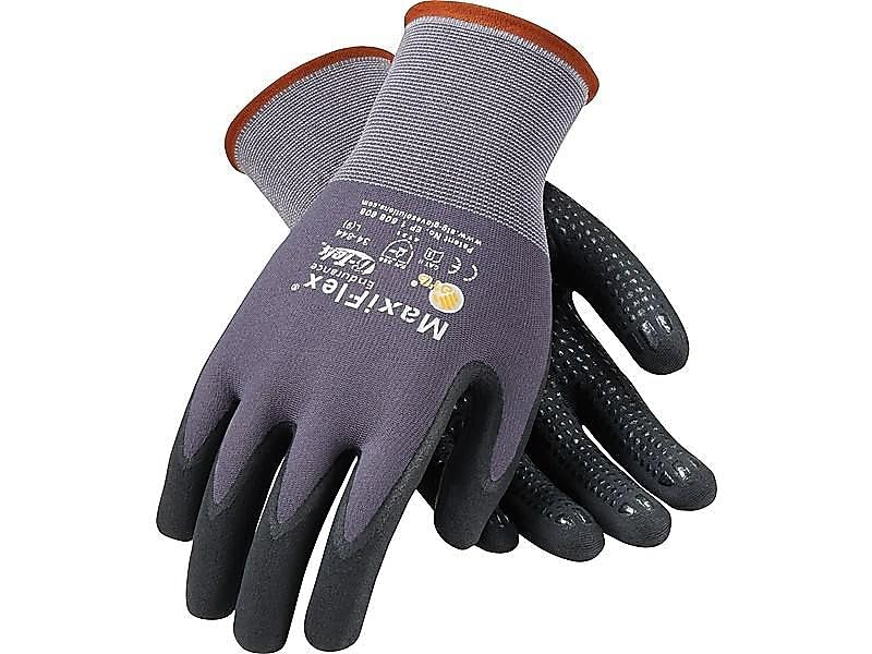 Givenchy PIP MaxiFlex Endurance Glove close-up of raised micro dots for grip.