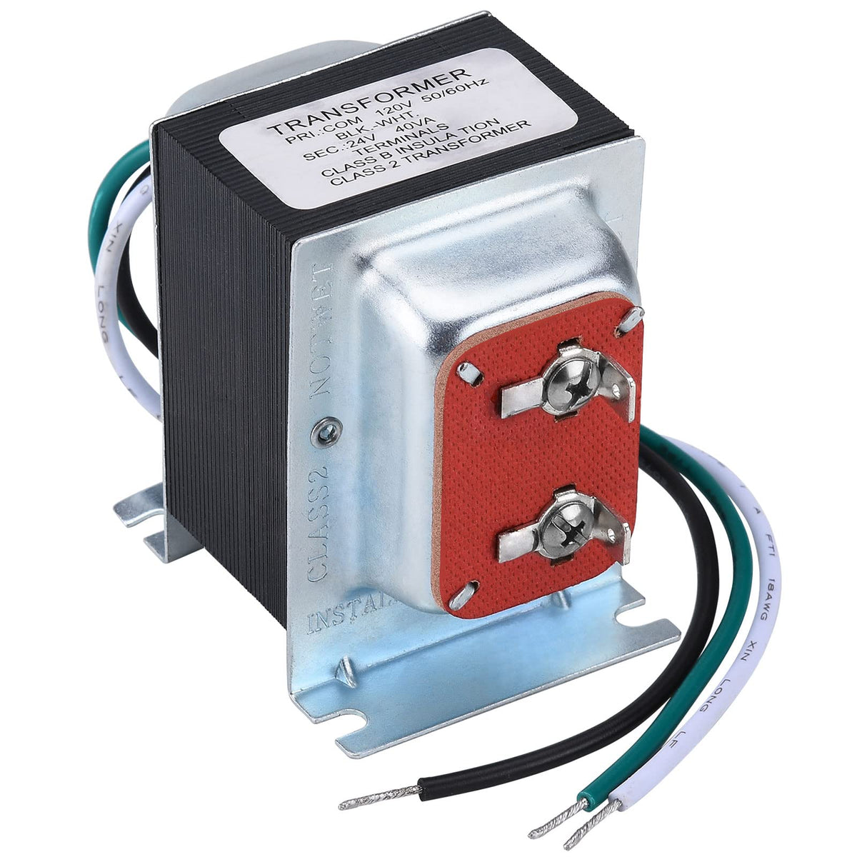 GiveUBED 24V 40VA transformer powering a doorbell reliably