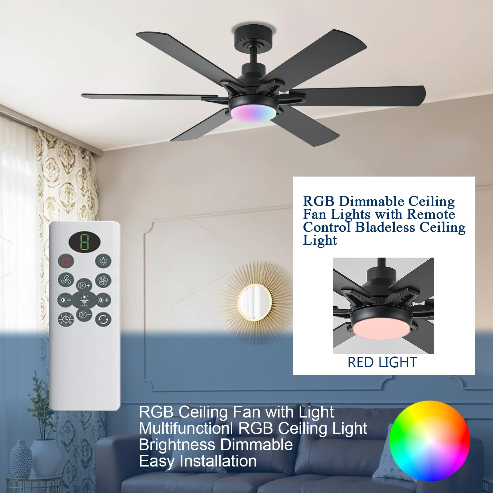 GJeg 3CCT dimmable lighting creates warm to cool ambiances