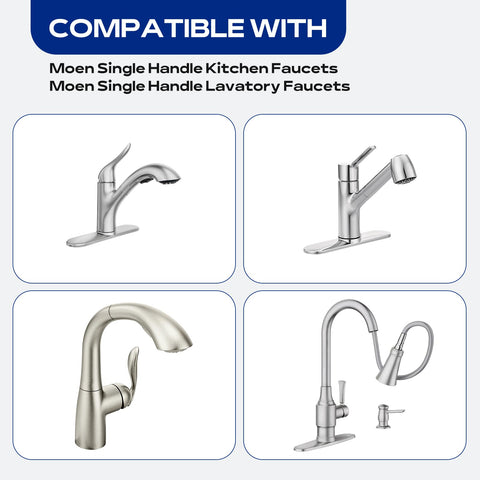 GJK smooth handle movement enables quick faucet control