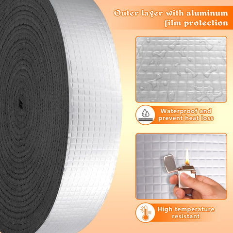 GJL self-adhesive pipe wrap tape adheres firmly for secure installation