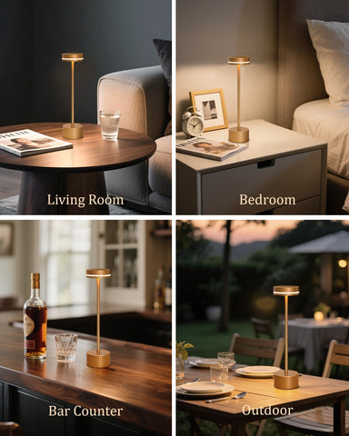 Gkeiten compact desk lamp fits small spaces and modern decor.