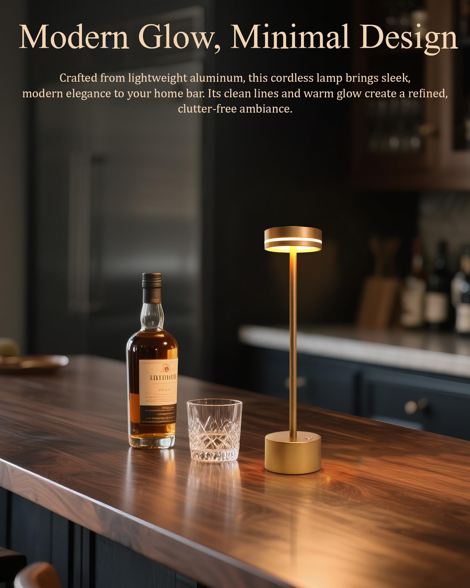 Gkeiten eye-caring soft LED reduces glare during reading.
