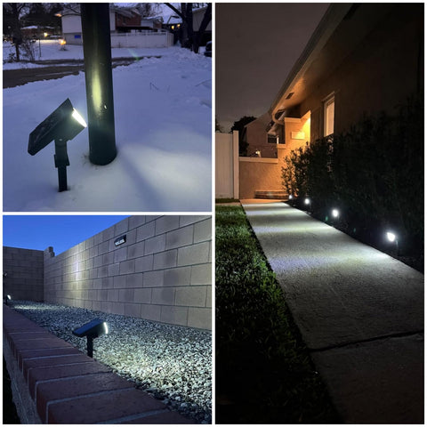 GKGG energy-saving solar panel converts sunlight into light all season.