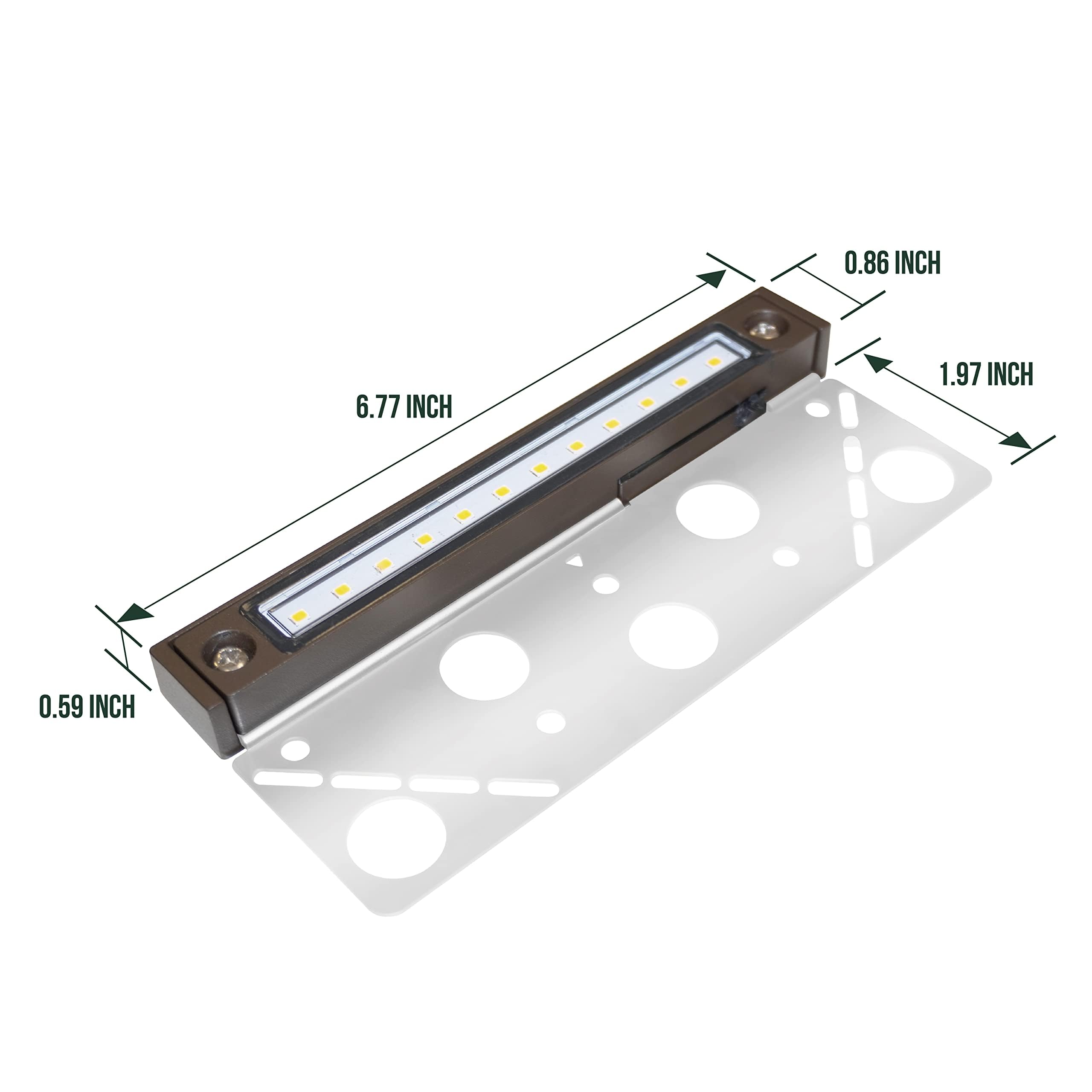 GKOLED 12V low-voltage operation enables safe outdoor lighting