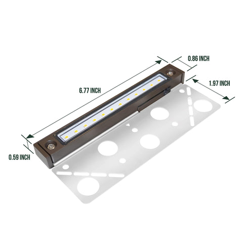 GKOLED 12V low-voltage operation enables safe outdoor lighting