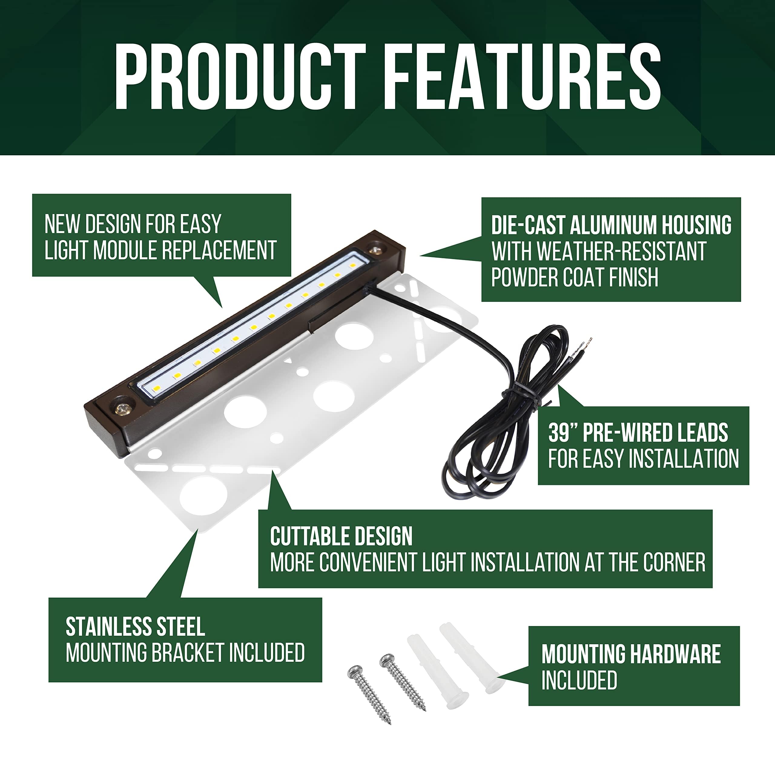 GKOLED 2700K warm white LED chips for gentle illumination