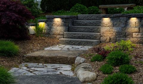 GKOLED 5-year warranty glow on hardscape lighting