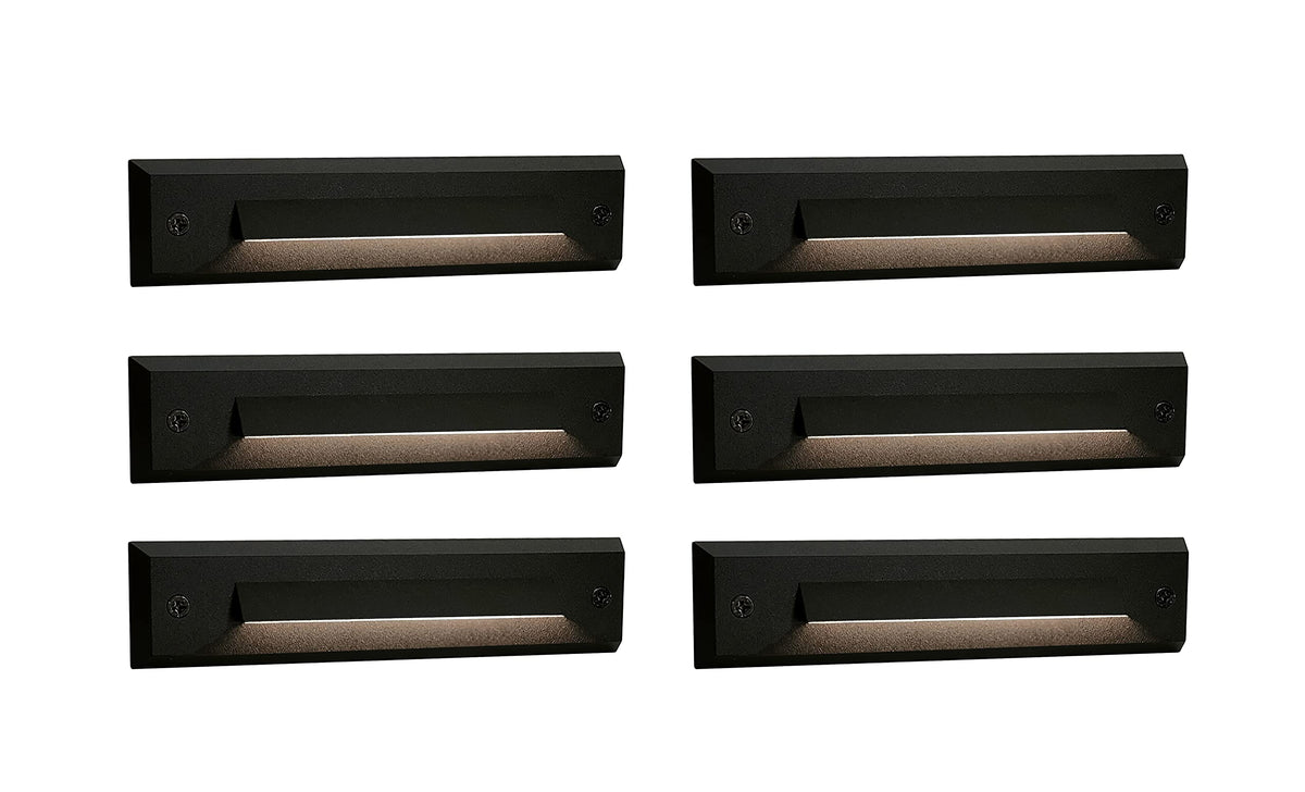 GKOLED step light installation on stairs for safe nighttime illumination