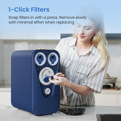 GLACIER FRESH GFU03 compact dimensions fit small cabinets.