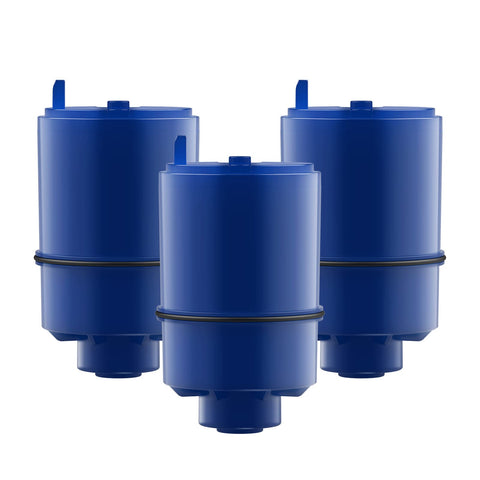 GLACIER FRESH RF9999 filter fitting on PUR faucet for clean-tasting water.