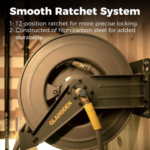 GLAHODEN all-steel construction emphasizes durability and longevity