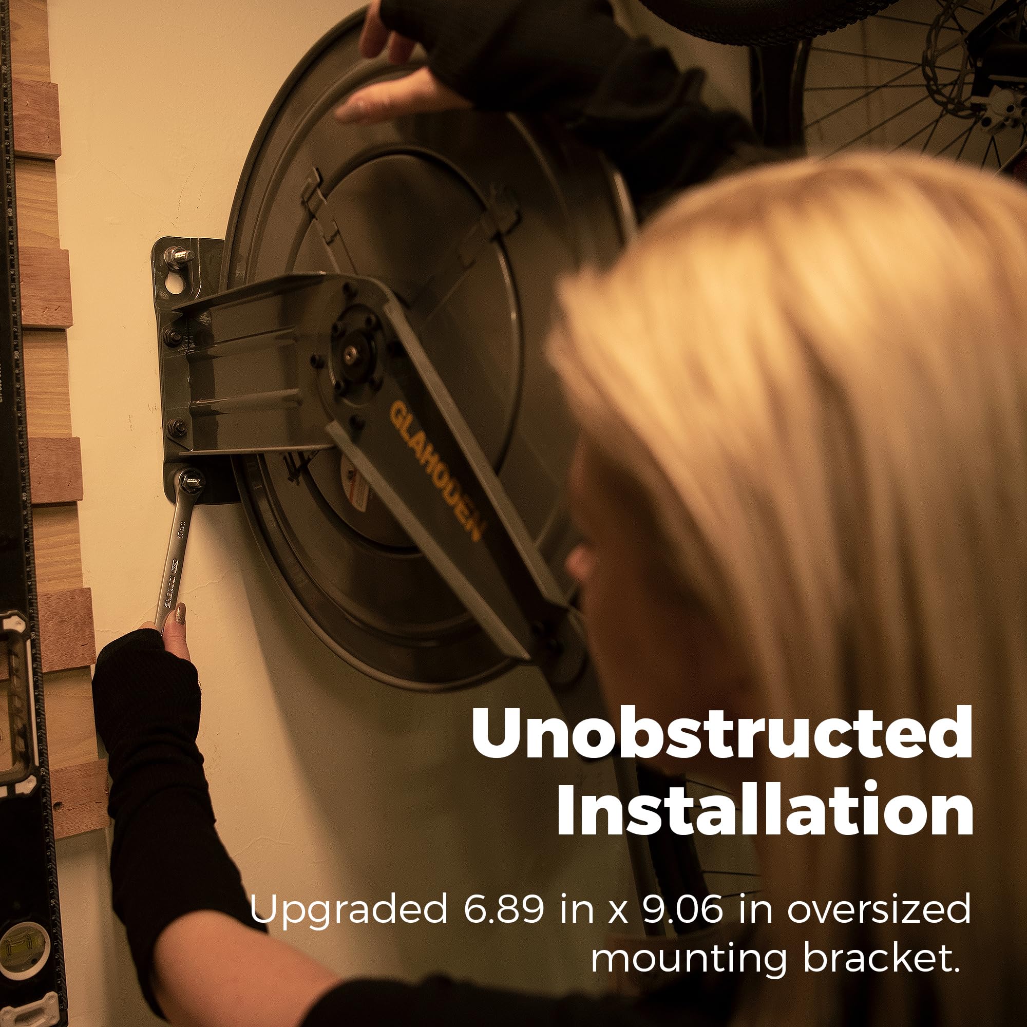 GLAHODEN brass swivel connectors enable secure, easy connections